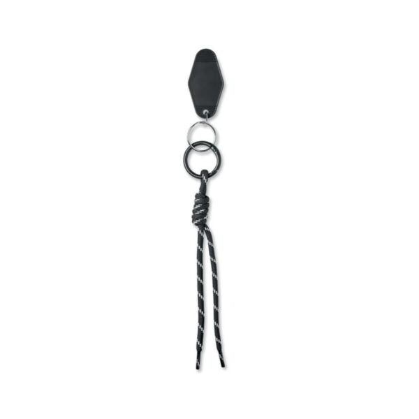 Breloki wielofunkcyjne z logo – brelok pleciony z tagiem keybraid mo3167-03-back Brelok pleciony z tagiem KEYBRAID mo3167-03-back