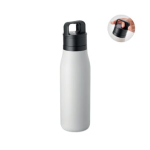 Butelka dwuścienna 500 ml EMPIRE - biała