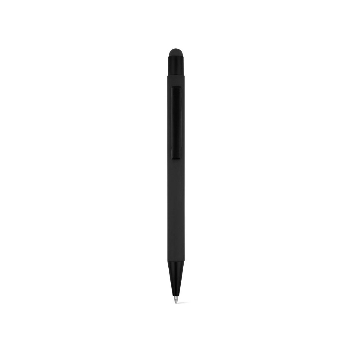 Długopisy touch z logo – clint touch. długopis kulkowy o nowoczesnym wzornictwie, wykonany z przetworzonego aluminium (100% ral), z wykończeniem gumowym 91991_103-a CLINT TOUCH. Długopis kulkowy o nowoczesnym wzornictwie, wykonany z przetworzonego aluminium (100% rAL), z wykończeniem gumowym 91991_103-a