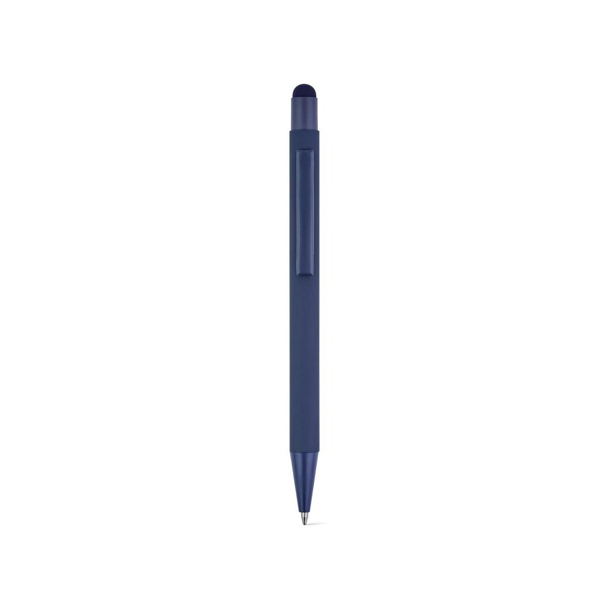 Długopisy touch z logo – clint touch. długopis kulkowy o nowoczesnym wzornictwie, wykonany z przetworzonego aluminium (100% ral), z wykończeniem gumowym 91991_104-a CLINT TOUCH. Długopis kulkowy o nowoczesnym wzornictwie, wykonany z przetworzonego aluminium (100% rAL), z wykończeniem gumowym 91991_104-a
