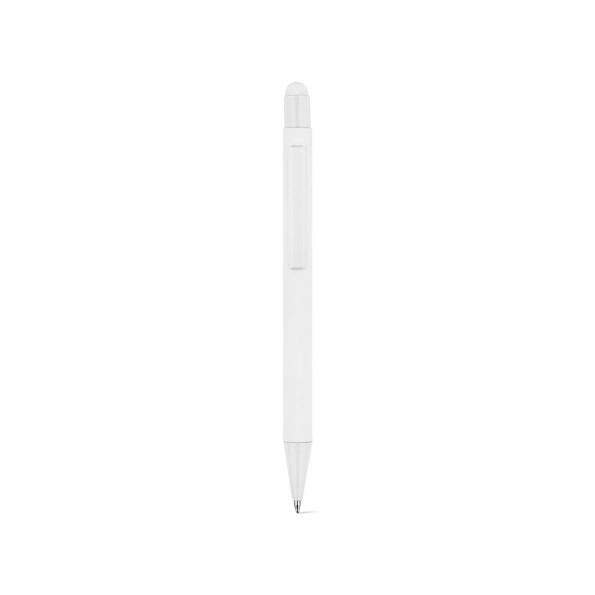 Długopisy touch z logo – clint touch. długopis kulkowy o nowoczesnym wzornictwie, wykonany z przetworzonego aluminium (100% ral), z wykończeniem gumowym 91991_106-a CLINT TOUCH. Długopis kulkowy o nowoczesnym wzornictwie, wykonany z przetworzonego aluminium (100% rAL), z wykończeniem gumowym 91991_106-a