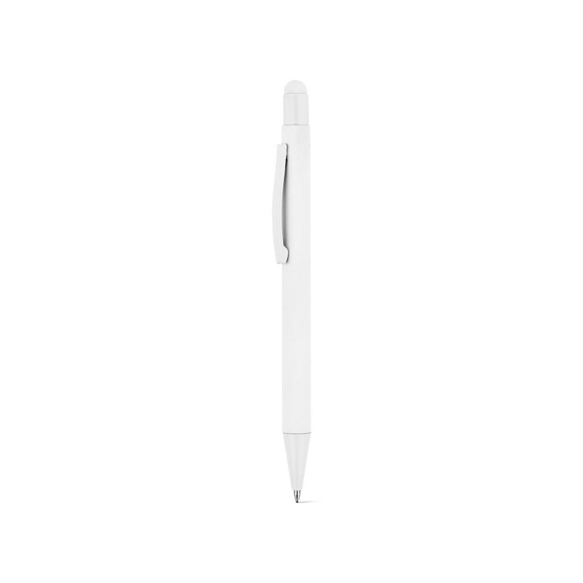 Długopisy touch z logo – clint touch. długopis kulkowy o nowoczesnym wzornictwie, wykonany z przetworzonego aluminium (100% ral), z wykończeniem gumowym 91991_106 CLINT TOUCH. Długopis kulkowy o nowoczesnym wzornictwie, wykonany z przetworzonego aluminium (100% rAL), z wykończeniem gumowym 91991_106