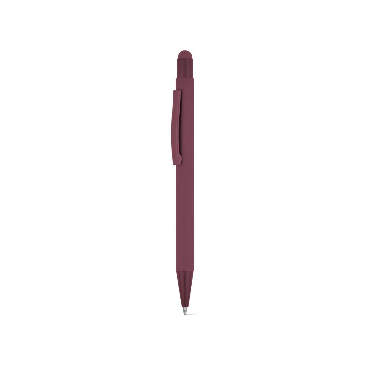 Długopisy touch z logo – clint touch. długopis kulkowy o nowoczesnym wzornictwie, wykonany z przetworzonego aluminium (100% ral), z wykończeniem gumowym 91991_115 CLINT TOUCH. Długopis kulkowy o nowoczesnym wzornictwie, wykonany z przetworzonego aluminium (100% rAL), z wykończeniem gumowym 91991_115