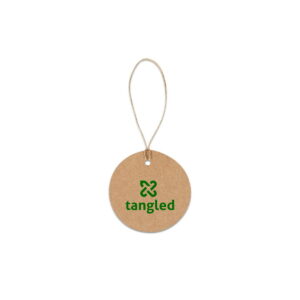 LABEL ROUND. Okrągła etykieta wykonana w 100% z papieru pochodzącego z recyklingu (700 g/m²) 93672_160-logo