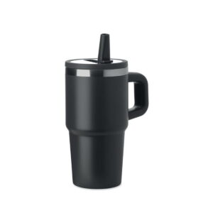Kubek dwuścienny 500 ml ALAND - czarny