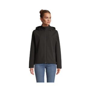 RACE WOMEN Kurtka z kapturem RACE HOODED WOMEN s04448-bk