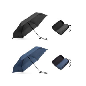 EMMA. 19-calowy kompaktowy mini parasol z pongee 190T 99174_set