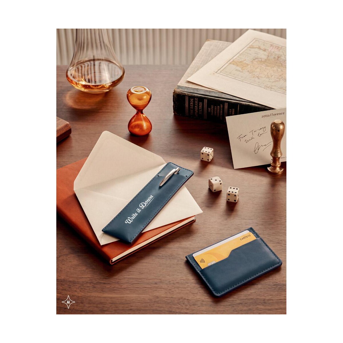 Piórniki z logo – venture pen. etui na długopis z pu 93674_amb VENTURE PEN. Etui na długopis z PU 93674_amb