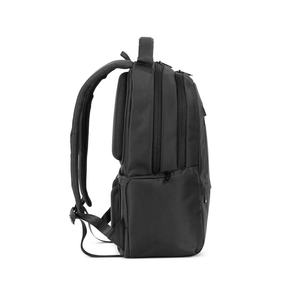 Torby na laptopa z logo – boston solid. plecak na laptopa (17″) z nylonu 150d z 2 wyściełanymi przegrodami 92530_103-c BOSTON SOLID. Plecak na laptopa (17