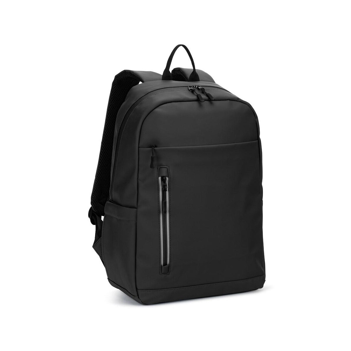 Torby na laptopa z logo – noumea. plecak na laptopa (16″) z pu, z wodoodpornymi zamkami 92543_103 NOUMEA. Plecak na laptopa (16
