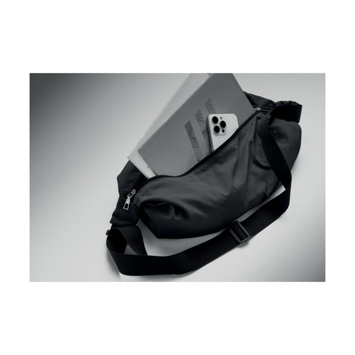 Torby na ramię z logo – nylonowa torba miejska na ramię sling mo3212-03-top Nylonowa torba miejska na ramię SLING mo3212-03-top