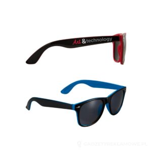 Okulary przeciwsłoneczne Sun Ray z dwoma kolorowymi wstawkami – zdjęcia produktu