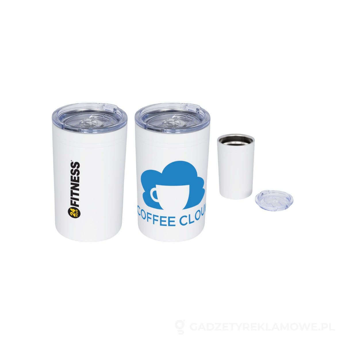 10054703-wariant-watermark Kubek termiczny izolowany próżniowo Pika 330 ml - biały – zdjęcia produktu