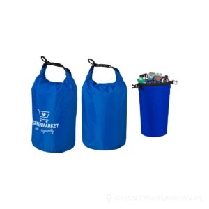 Wodoodporna torba Camper 10 l. - niebieski – zdjęcia produktu