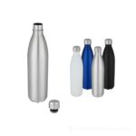 Cove 1 L vacuum insulated stainless steel bottle - szary – zdjęcia produktu