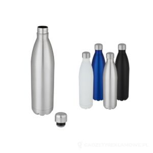 Cove 1 L vacuum insulated stainless steel bottle - szary – zdjęcia produktu