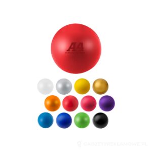 Antystres okrągły Cool - czerwony – zdjęcia produktu
