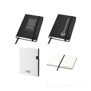 Notes kieszonkowy A6 Classic w twardej okładce - czarny – zdjęcia produktu