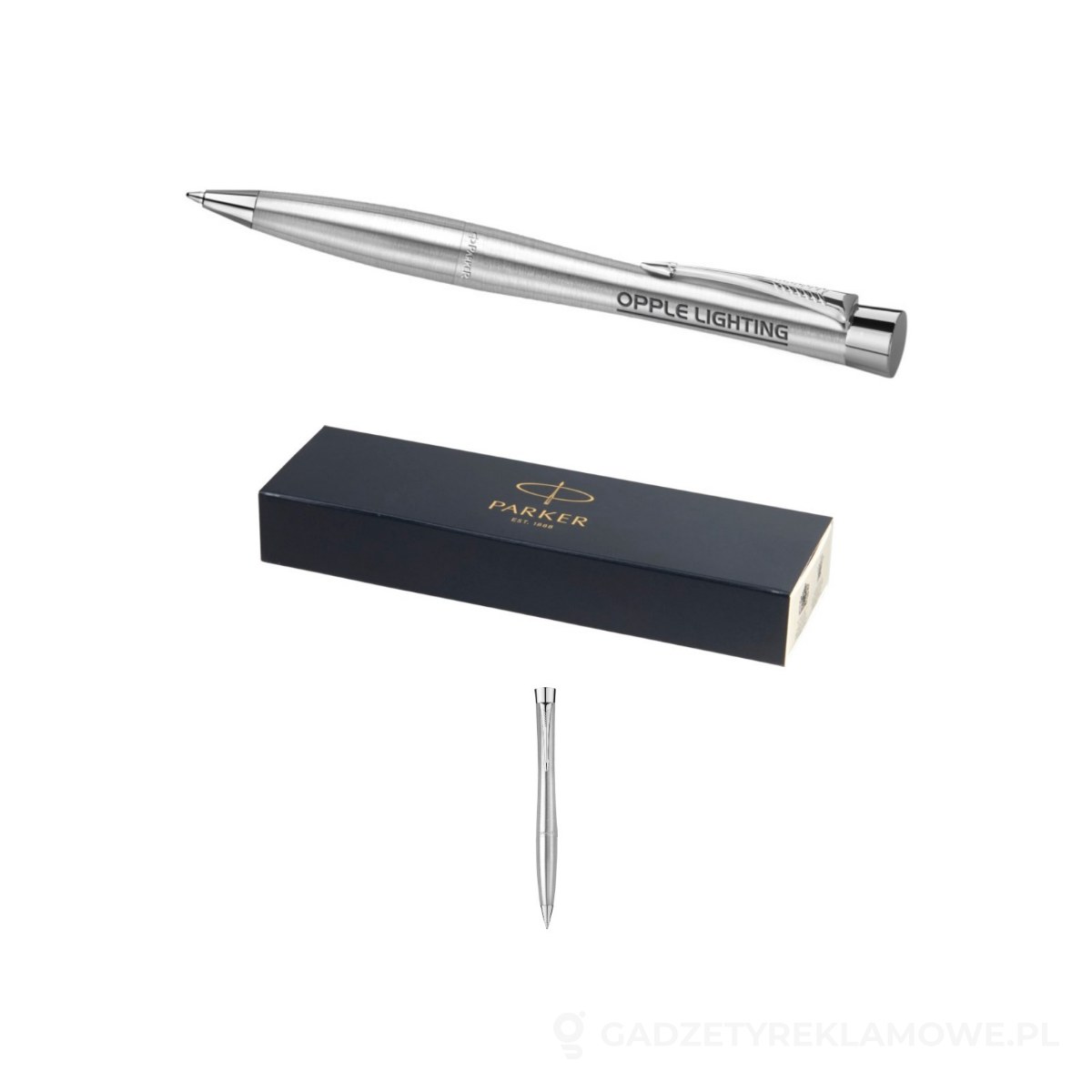 10648906-wariant-watermark Długopis Urban - szary – zdjęcia produktu