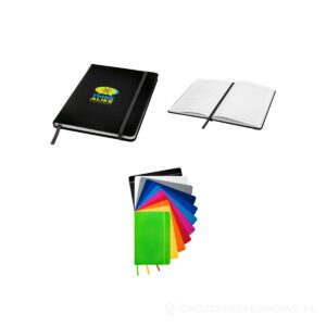 Notes A5 Spectrum w twardej okładce - czarny – zdjęcia produktu