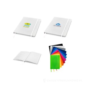 Notes A5 Spectrum w twardej okładce - biały – zdjęcia produktu