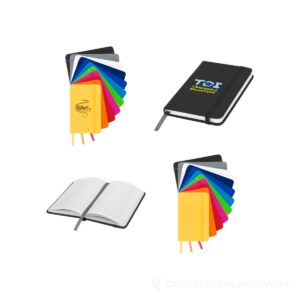 Notes A6 Spectrum w twardej okładce - czarny – zdjęcia produktu