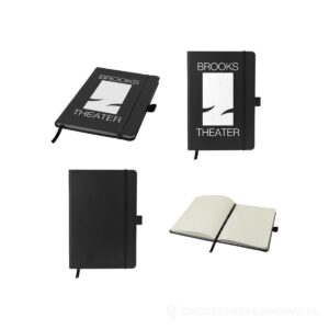 Notes A5 w twardej okładce Colour-edge - czarny – zdjęcia produktu