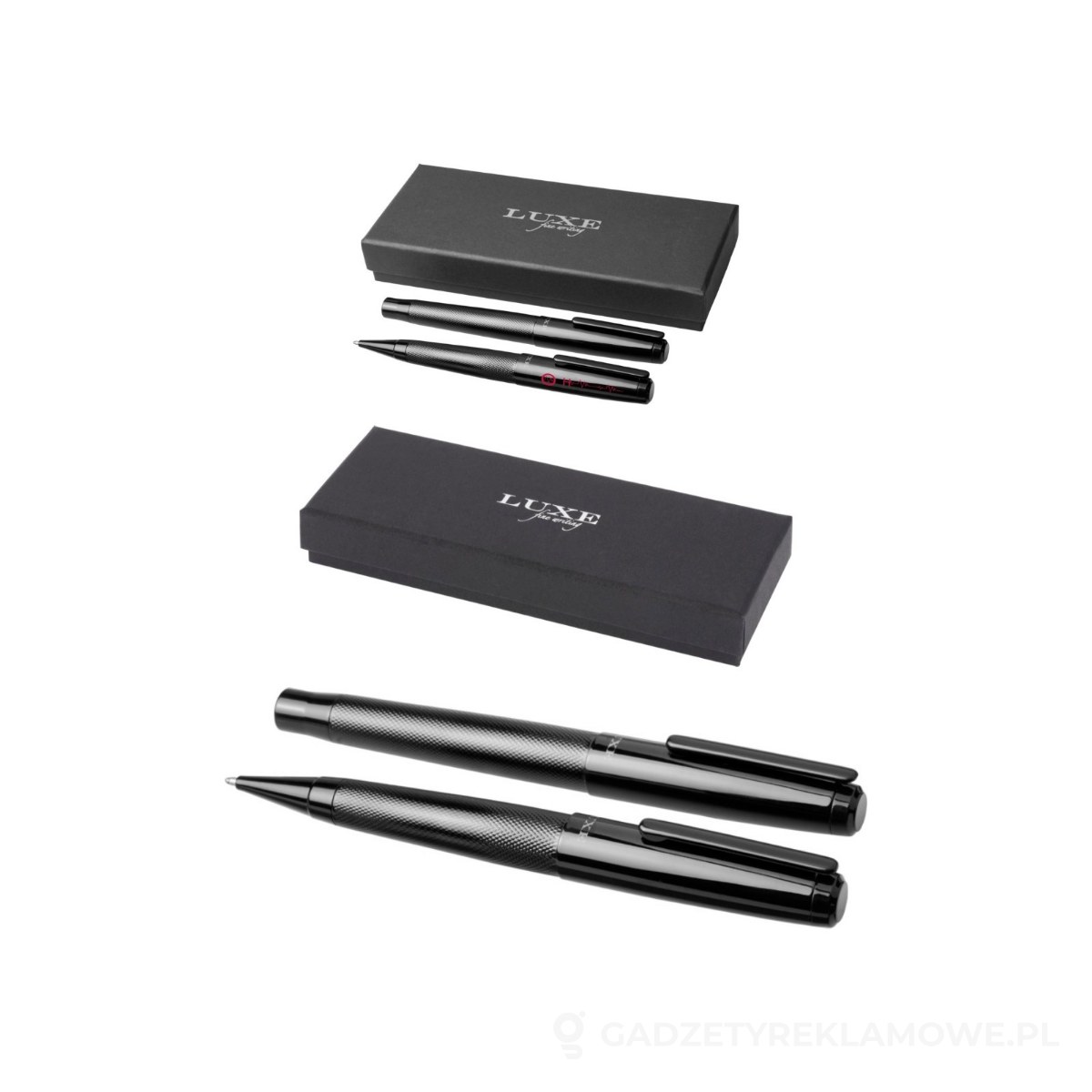 10724800-wariant-watermark Podwójny zestaw upominkowy Gloss - czarny – zdjęcia produktu