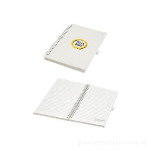 Kołozeszyt Dairy Dream w formacie A5 - biały – zdjęcia produktu