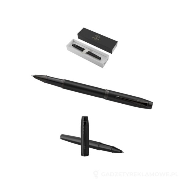 10780290-wariant-watermark IM achromatyczne pióro kulkowe - czarny – zdjęcia produktu