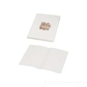 Shale zeszyt kieszonkowy typu cahier journal z papieru z kamienia - biały – zdjęcia produktu