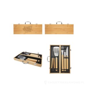 5-częściowy zestaw do grillowania Churras - piasek pustyni – zdjęcia produktu