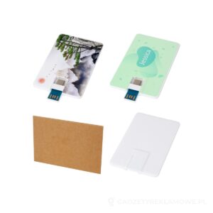 Duo Slim 32 GB dysk USB z portem typu C i USB-A 3.0 - biały – zdjęcia produktu