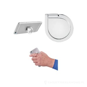 Aluminiowy uchwyt na telefon Cell - szary – zdjęcia produktu