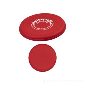 Orbit frisbee z tworzywa sztucznego pochodzącego z recyklingu - czerwony – zdjęcia produktu