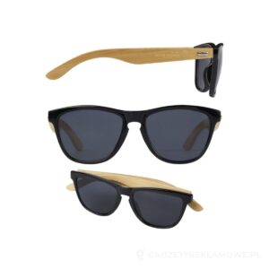 Sun Ray okulary przeciwsłoneczne wykonane z włókien bambusa i plastiku zaśmiecającego oceany - piasek pustyni – zdjęcia produktu