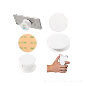 Podstawka na telefon Brace z uchwytem - biały – zdjęcia produktu
