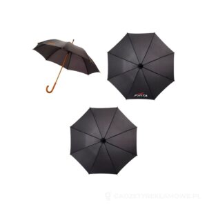 Klasyczny parasol Jova 23'' - czarny – zdjęcia produktu