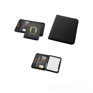 Portfolio A4 na zamek Ebony - czarny – zdjęcia produktu
