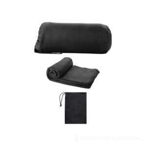 Koc z pokrowcem Huggy 150 x 120 cm - czarny – zdjęcia produktu