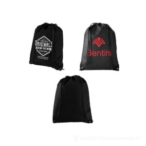 Plecak non woven Evergreen premium - czarny – zdjęcia produktu