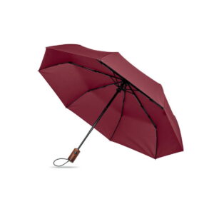 21" parasol automatyczny z drew RAYNA FOLD - burgundowy