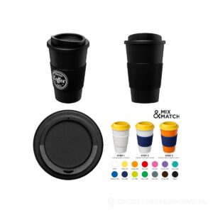 Kubek termiczny z serii Americano® o pojemności 350 ml z uchwytem – zdjęcia produktu