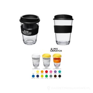 Kubek Americano® Cortado o pojemności 300 ml z uchwytem - czarny – zdjęcia produktu