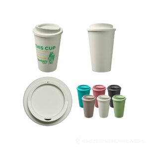 Kubek termiczny z serii Americano® Renew o pojemności 350 ml - biały – zdjęcia produktu