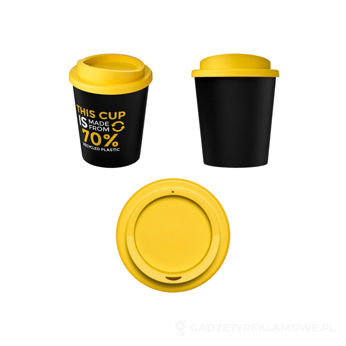 21045403-wariant-watermark Kubek Americano® Espresso Eco z recyklingu o pojemności 250 ml – zdjęcia produktu