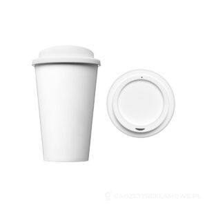 Brite-Americano® Eco izolowany kubek o pojemności 350 ml - biały – zdjęcia produktu