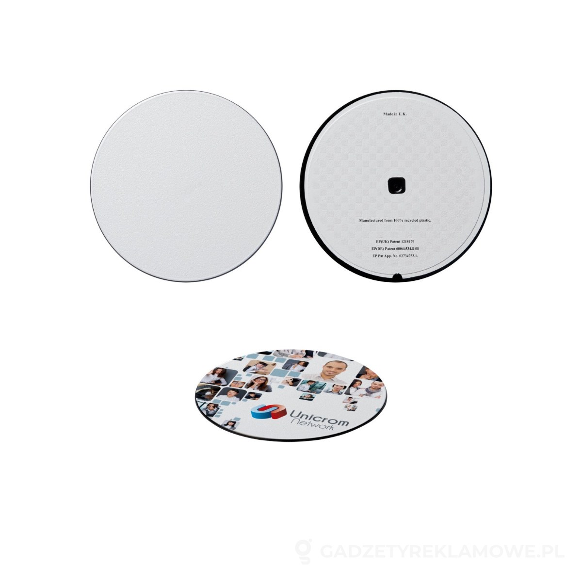 21051900-wariant-watermark Podkładka okrągła Brite-Mat® - czarny – zdjęcia produktu