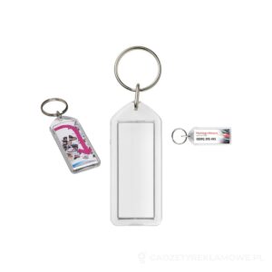 Brelok otwierany Stein F1 - biały – zdjęcia produktu