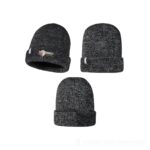 Rigi czapka odblaskowa typu beanie - czarny – zdjęcia produktu